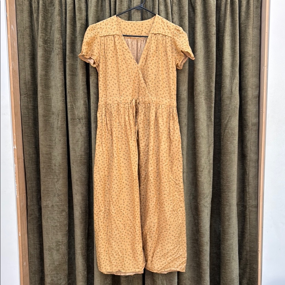 Christy Dawn Spring Flower patterned Christy Dress. Yellows. One Size.